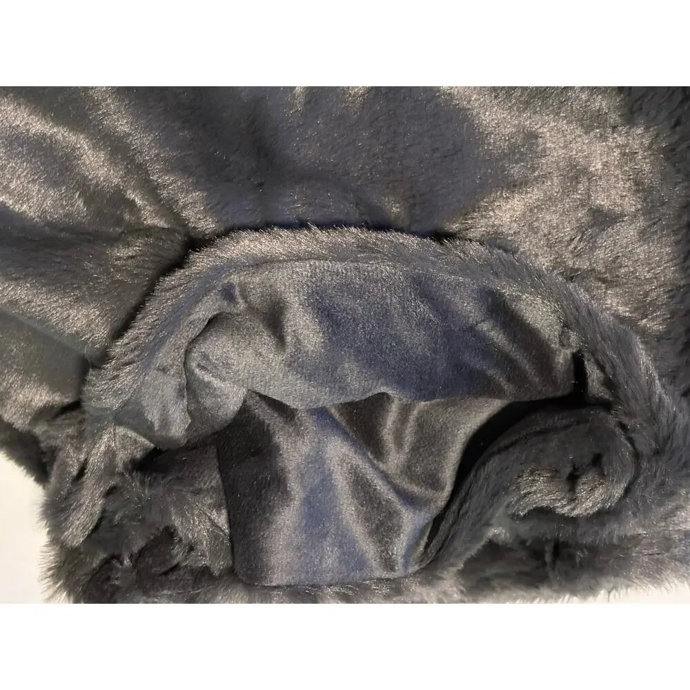 FRYE Faux Fur Throw Blanket 50 x 70